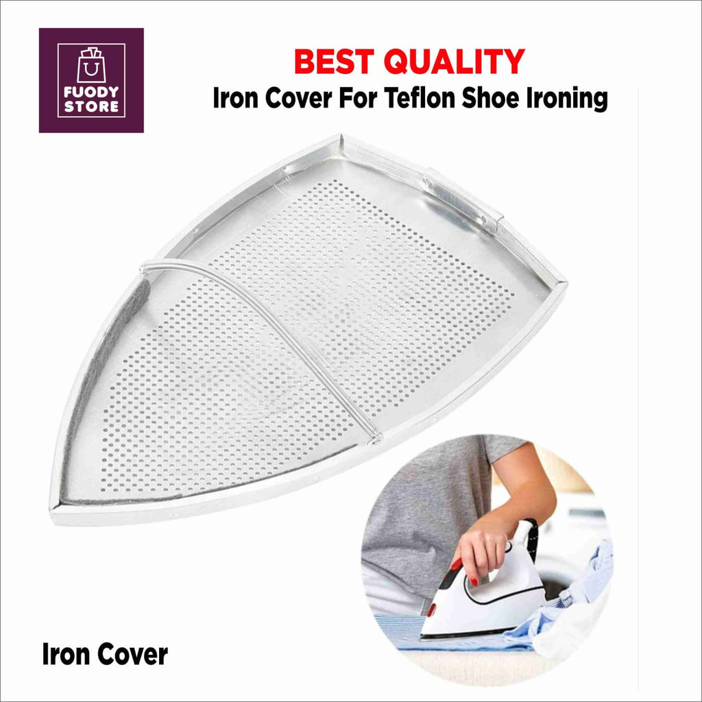 Premium Teflon Iron Cover Shoe – Non-Stick Heat Resistant Soleplate Protector for Steam & Dry Iron